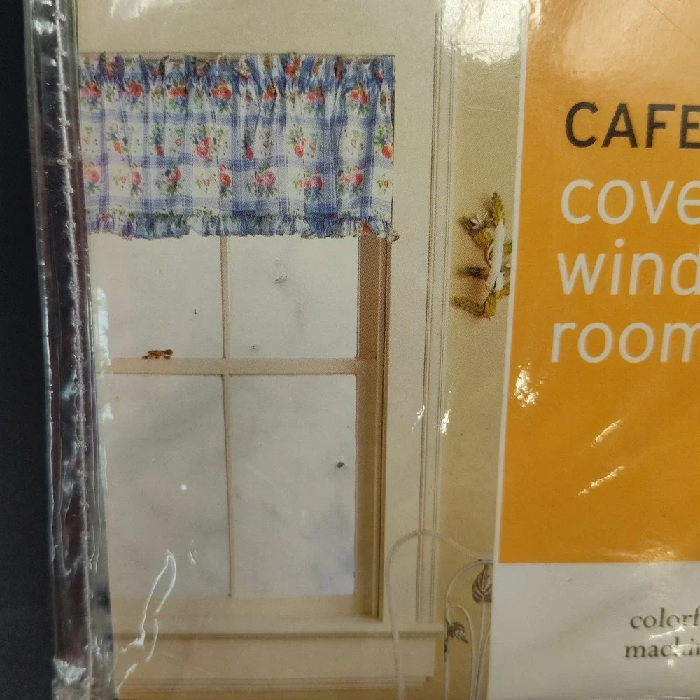 Set-2 Cafe Window Curtains Martha Stewart 60